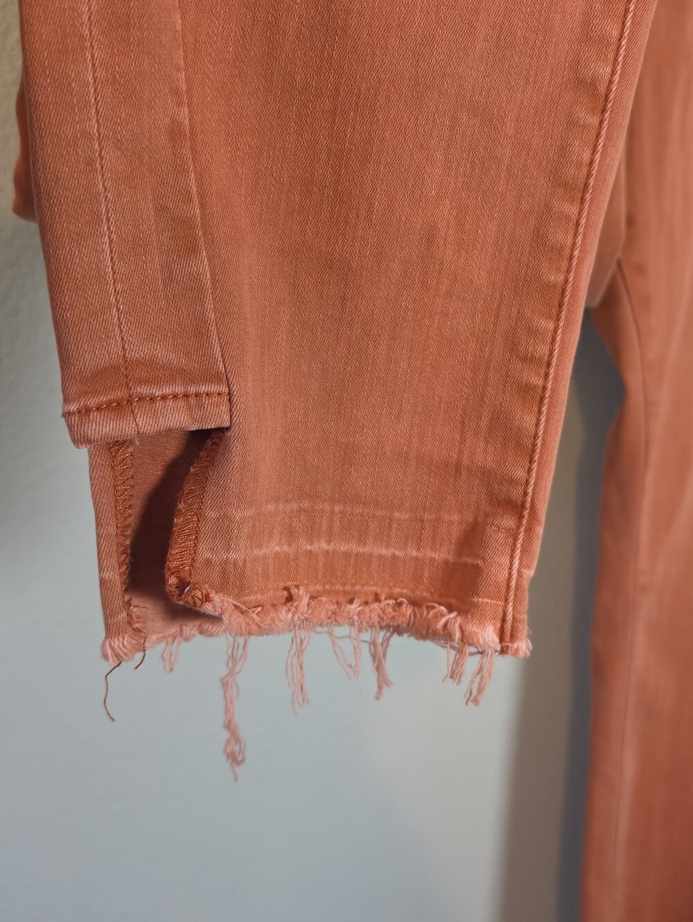 Dear John Joyrich Comfort Stretch Jeans Terracotta Rust 32 Boho Chic - Picture 3 of 7